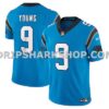 NFL05efc0M01-cf1dfa Mens Nike Bryce Young Blue Carolina Panthers Vapor Fuse Limited Jersey
