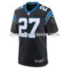 Mens Nike Isaiah Simmons Black Carolina Panthers Team Game Jersey