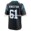 Mens Nike Jarrett Kingston Black Carolina Panthers Game Jersey