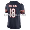 Mens Nike Caleb Williams Orange Chicago Bears Alternate Vapor Fuse Elite Jersey
