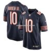 Mens Nike Luther Burden Iii Navy Chicago Bears Team Game Jersey