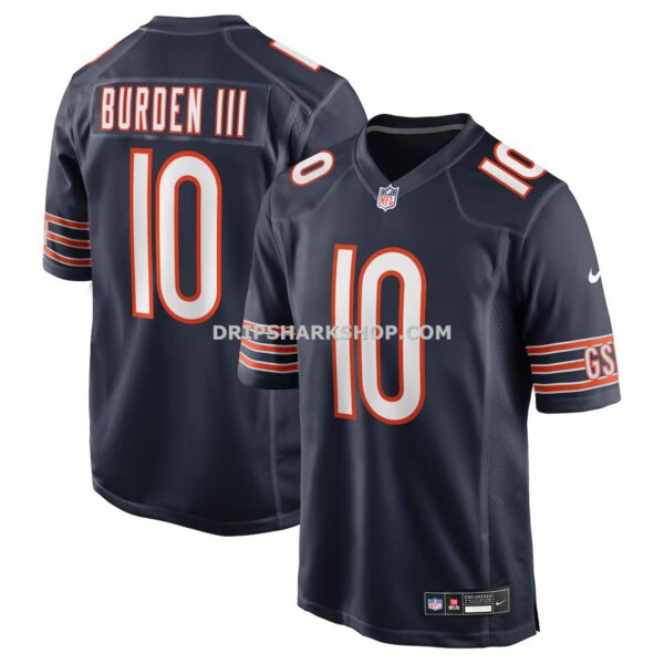 Mens Nike Luther Burden Iii Navy Chicago Bears Team Game Jersey
