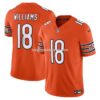 Mens Nike Caleb Williams White Chicago Bears Vapor Fuse Limited Jersey