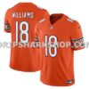 Mens Nike Caleb Williams White Chicago Bears Vapor Fuse Limited Jersey