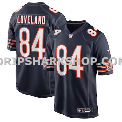 Mens Nike Daniel Hardy Navy Chicago Bears Team Game Jersey