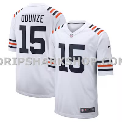 Mens Nike Rome Odunze White Chicago Bears Alternate Game Jersey