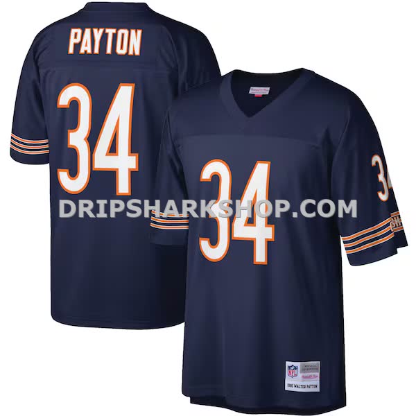 Mens Nike Austin Booker Navy Chicago Bears Game Jersey