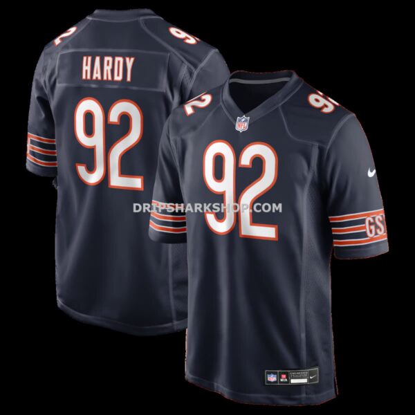 Mens Nike Dayo Odeyingbo Navy Chicago Bears Team Game Jersey