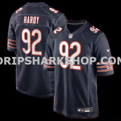 Mens Nike Dayo Odeyingbo Navy Chicago Bears Team Game Jersey