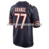 NFL0624edG02-982a05 Mens Nike Red Grange Navy Chicago Bears Retired Player Jersey Pi4254000