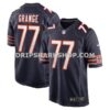 NFL0624edM01-364bdc Mens Nike Red Grange Navy Chicago Bears Retired Player Jersey Pi4254000
