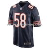 Mens Nike Dmarco Jackson Navy Chicago Bears Team Game Jersey