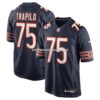 NFL0629c9G04-3b545d Mens Nike Ozzy Trapilo Navy Chicago Bears Team Game Jersey