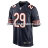 Mens Nike Tyrique Stevenson Navy Chicago Bears Game Jersey