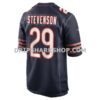 Mens Nike Tyrique Stevenson Navy Chicago Bears Game Jersey