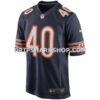 NFL06312eG01-aebbcd Mens Nike Gale Sayers Navy Chicago Bears Game Retired Player Jersey Pi3974000