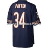 Mens Mitchell And Ness Walter Payton White Chicago Bears Big And Tall 1985 Retired Player Replica Jersey Pi4995000
