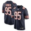 Mens Nike Shemar Turner Navy Chicago Bears Team Game Jersey