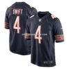 NFL063d96G04-0b7711 Mens Nike Darnell Wright Navy Chicago Bears Game Jersey