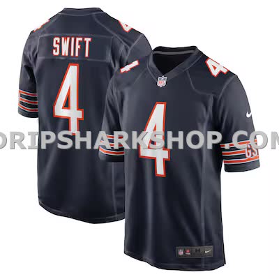 Mens Nike Darnell Wright Navy Chicago Bears Game Jersey