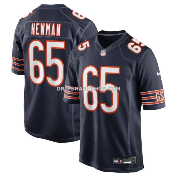 Mens Nike Luke Newman Navy Chicago Bears Team Game Jersey
