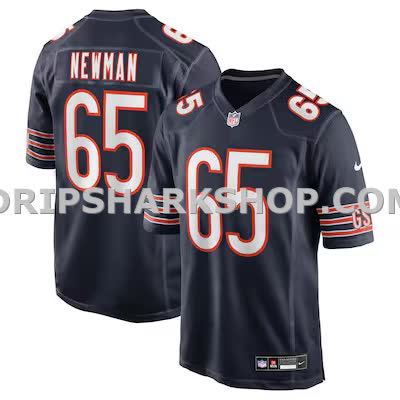 Mens Nike Luke Newman Navy Chicago Bears Team Game Jersey