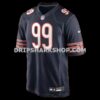 NFL065088G05-29ca10 Mens Nike Gervon Dexter Sr Navy Chicago Bears Team Game Jersey