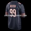 NFL065088G06-0b1c84 Mens Nike Gervon Dexter Sr Navy Chicago Bears Team Game Jersey