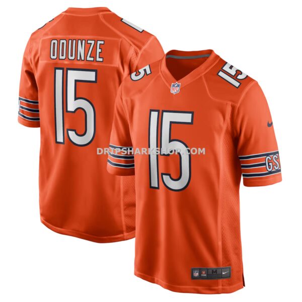 Mens Nike Rome Odunze Orange Chicago Bears Alternate Game Jersey
