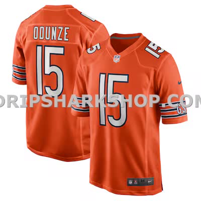 Mens Nike Rome Odunze Orange Chicago Bears Alternate Game Jersey