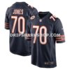 NFL0662ecM01-38a2c5 Mens Nike Brian Urlacher Navy Chicago Bears Game Retired Player Jersey