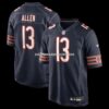 Mens Nike Keenan Allen Navy Chicago Bears Team Game Jersey
