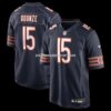 Mens Nike Rome Odunze Navy Chicago Bears Player Game Jersey