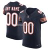Mens Nike Navy Chicago Bears Vapor Fuse Elite Custom Jersey