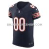 Mens Nike Navy Chicago Bears Vapor Fuse Elite Custom Jersey