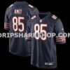 NFL0685d2M01-86b357 Mens Nike Dandre Swift Navy Chicago Bears Game Jersey