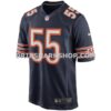Mens Nike Lance Briggs Navy Chicago Bears Game Retired Player Jersey Pi3994000