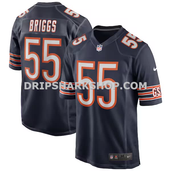 Mens Nike Lance Briggs Navy Chicago Bears Game Retired Player Jersey Pi3994000