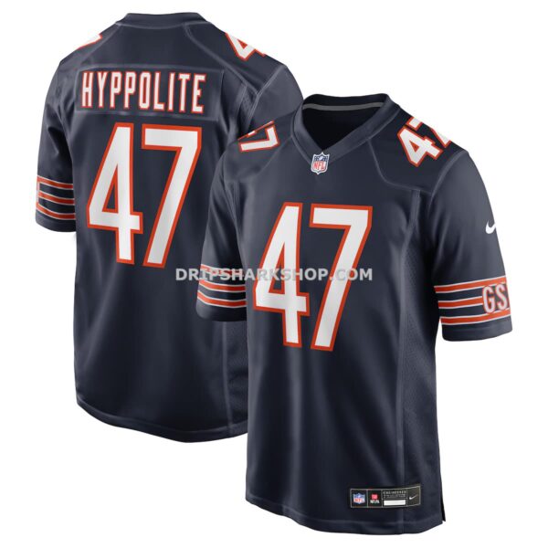 NFL0692f7G04-e1a504 Mens Nike Ruben Hyppolite Ii Navy Chicago Bears Team Game Jersey