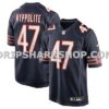 NFL0692f7M01-436188 Mens Nike Ruben Hyppolite Ii Navy Chicago Bears Team Game Jersey