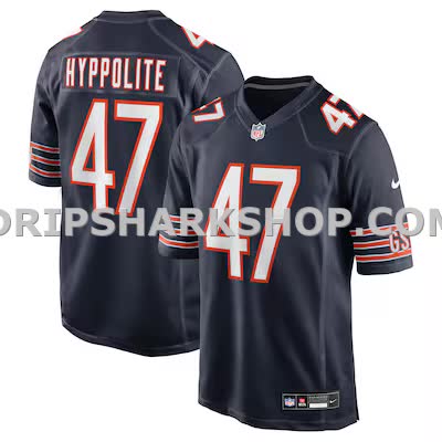 Mens Nike Ruben Hyppolite Ii Navy Chicago Bears Team Game Jersey