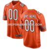 NFL069301M01-f34946 Mens Nike Orange Chicago Bears Alternate Custom Game Jersey Pi3888000