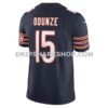 NFL069eaaG06-a77079 Mens Nike Rome Odunze Navy Chicago Bears Vapor Fuse Limited Jersey