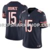 NFL069eaaM01-0be9c0 Mens Nike Rome Odunze Navy Chicago Bears Vapor Fuse Limited Jersey