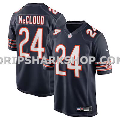 Mens Nike Nick Mccloud Navy Chicago Bears Team Game Jersey