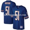 Mens Mitchell And Ness Jim Mcmahon Navy Chicago Bears Big And Tall 1985 Retired Player Replica Jersey Pi4038000