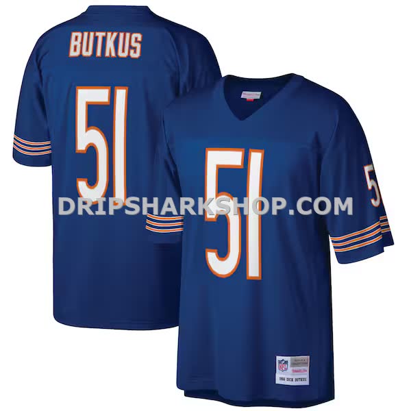 Mens Mitchell And Ness Jim Mcmahon Navy Chicago Bears Big And Tall 1985 Retired Player Replica Jersey Pi4038000