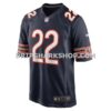 Mens Nike Elijah Hicks Navy Chicago Bears Team Game Jersey