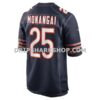 Mens Nike Kyle Monangai Navy Chicago Bears Team Game Jersey