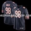 Mens Nike Montez Sweat Navy Chicago Bears Game Jersey